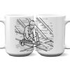 15 oz. NO MINIMUM Full Color Printed Ceramic Mug Thumbnail