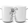 15 oz. NO MINIMUM Full Color Printed Ceramic Mug Thumbnail