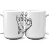 15 oz. NO MINIMUM Full Color Printed Ceramic Mug Thumbnail