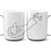 15 oz. NO MINIMUM Full Color Printed Ceramic Mug Thumbnail