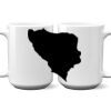 15 oz. NO MINIMUM Full Color Printed Ceramic Mug Thumbnail