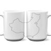 15 oz. NO MINIMUM Full Color Printed Ceramic Mug Thumbnail