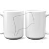 15 oz. NO MINIMUM Full Color Printed Ceramic Mug Thumbnail