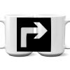 15 oz. NO MINIMUM Full Color Printed Ceramic Mug Thumbnail
