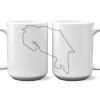 15 oz. NO MINIMUM Full Color Printed Ceramic Mug Thumbnail
