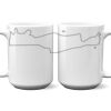 15 oz. NO MINIMUM Full Color Printed Ceramic Mug Thumbnail