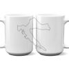 15 oz. NO MINIMUM Full Color Printed Ceramic Mug Thumbnail