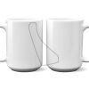 15 oz. NO MINIMUM Full Color Printed Ceramic Mug Thumbnail