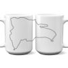 15 oz. NO MINIMUM Full Color Printed Ceramic Mug Thumbnail