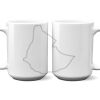 15 oz. NO MINIMUM Full Color Printed Ceramic Mug Thumbnail