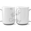 15 oz. NO MINIMUM Full Color Printed Ceramic Mug Thumbnail