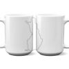 15 oz. NO MINIMUM Full Color Printed Ceramic Mug Thumbnail
