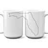 15 oz. NO MINIMUM Full Color Printed Ceramic Mug Thumbnail