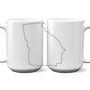 15 oz. NO MINIMUM Full Color Printed Ceramic Mug Thumbnail