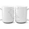15 oz. NO MINIMUM Full Color Printed Ceramic Mug Thumbnail
