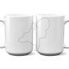 15 oz. NO MINIMUM Full Color Printed Ceramic Mug Thumbnail