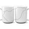 15 oz. NO MINIMUM Full Color Printed Ceramic Mug Thumbnail