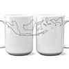 15 oz. NO MINIMUM Full Color Printed Ceramic Mug Thumbnail
