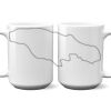 15 oz. NO MINIMUM Full Color Printed Ceramic Mug Thumbnail
