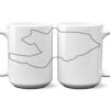15 oz. NO MINIMUM Full Color Printed Ceramic Mug Thumbnail