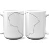 15 oz. NO MINIMUM Full Color Printed Ceramic Mug Thumbnail