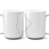 15 oz. NO MINIMUM Full Color Printed Ceramic Mug Thumbnail