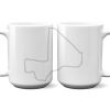 15 oz. NO MINIMUM Full Color Printed Ceramic Mug Thumbnail