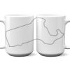 15 oz. NO MINIMUM Full Color Printed Ceramic Mug Thumbnail