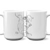 15 oz. NO MINIMUM Full Color Printed Ceramic Mug Thumbnail