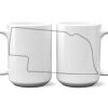 15 oz. NO MINIMUM Full Color Printed Ceramic Mug Thumbnail