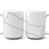 15 oz. NO MINIMUM Full Color Printed Ceramic Mug Thumbnail