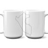 15 oz. NO MINIMUM Full Color Printed Ceramic Mug Thumbnail