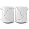 15 oz. NO MINIMUM Full Color Printed Ceramic Mug Thumbnail