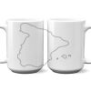 15 oz. NO MINIMUM Full Color Printed Ceramic Mug Thumbnail