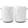 15 oz. NO MINIMUM Full Color Printed Ceramic Mug Thumbnail