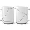 15 oz. NO MINIMUM Full Color Printed Ceramic Mug Thumbnail