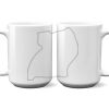 15 oz. NO MINIMUM Full Color Printed Ceramic Mug Thumbnail