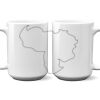 15 oz. NO MINIMUM Full Color Printed Ceramic Mug Thumbnail