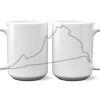 15 oz. NO MINIMUM Full Color Printed Ceramic Mug Thumbnail