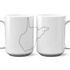 15 oz. NO MINIMUM Full Color Printed Ceramic Mug Thumbnail