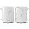 15 oz. NO MINIMUM Full Color Printed Ceramic Mug Thumbnail