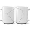 15 oz. NO MINIMUM Full Color Printed Ceramic Mug Thumbnail