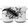 15 oz. NO MINIMUM Full Color Printed Ceramic Mug Thumbnail