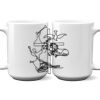 15 oz. NO MINIMUM Full Color Printed Ceramic Mug Thumbnail