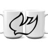 15 oz. NO MINIMUM Full Color Printed Ceramic Mug Thumbnail