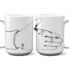 15 oz. NO MINIMUM Full Color Printed Ceramic Mug Thumbnail