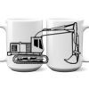 15 oz. NO MINIMUM Full Color Printed Ceramic Mug Thumbnail