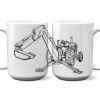 15 oz. NO MINIMUM Full Color Printed Ceramic Mug Thumbnail