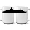 15 oz. NO MINIMUM Full Color Printed Ceramic Mug Thumbnail