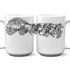 15 oz. NO MINIMUM Full Color Printed Ceramic Mug Thumbnail